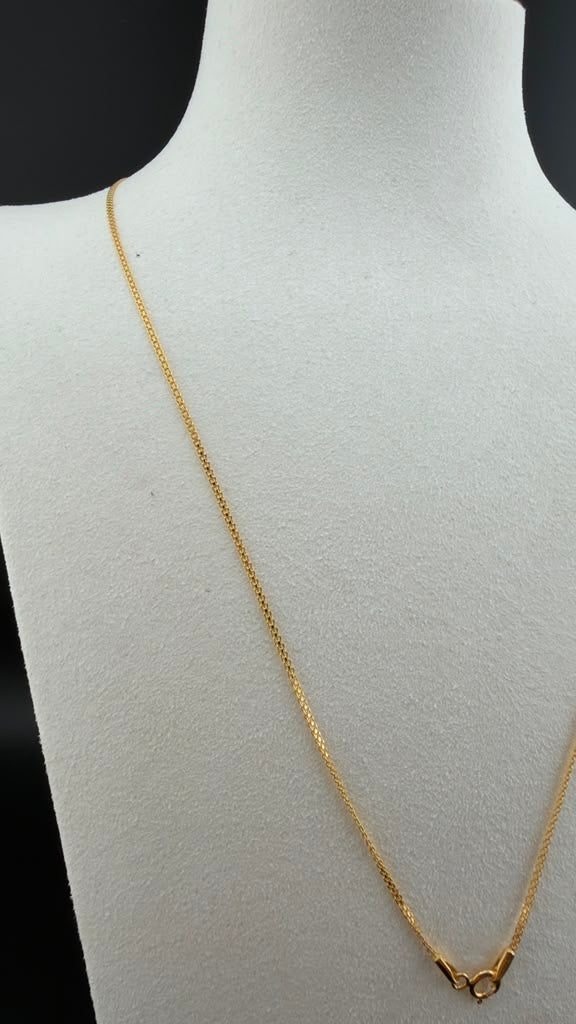 Bismarck Flat Chain 18k, 50cm.