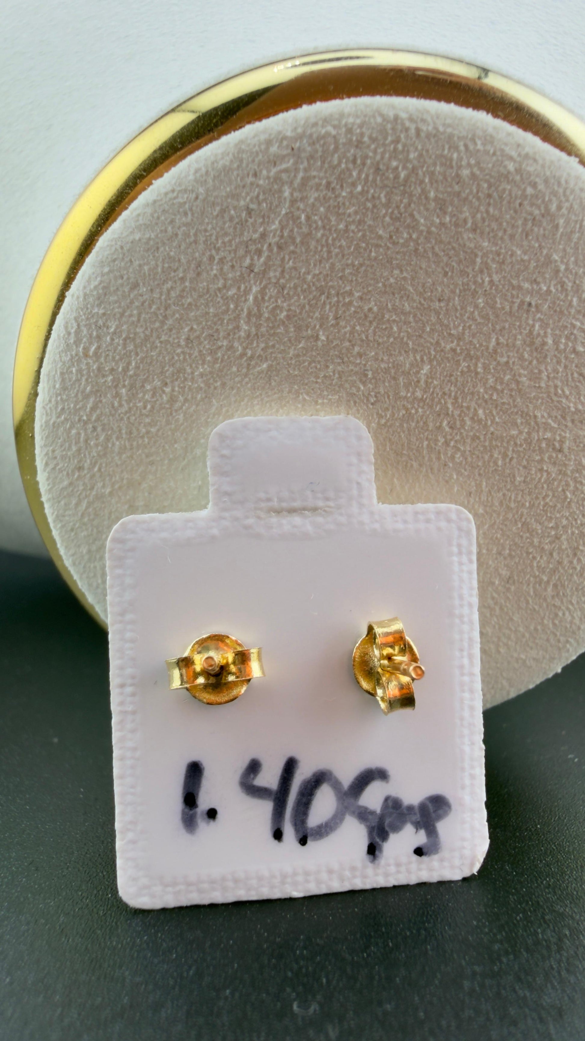 Double-G Earrings 18k