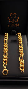 Mixed Link Bracelet 18k,21cm.