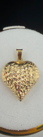 Heart Gold Pendant 18k.