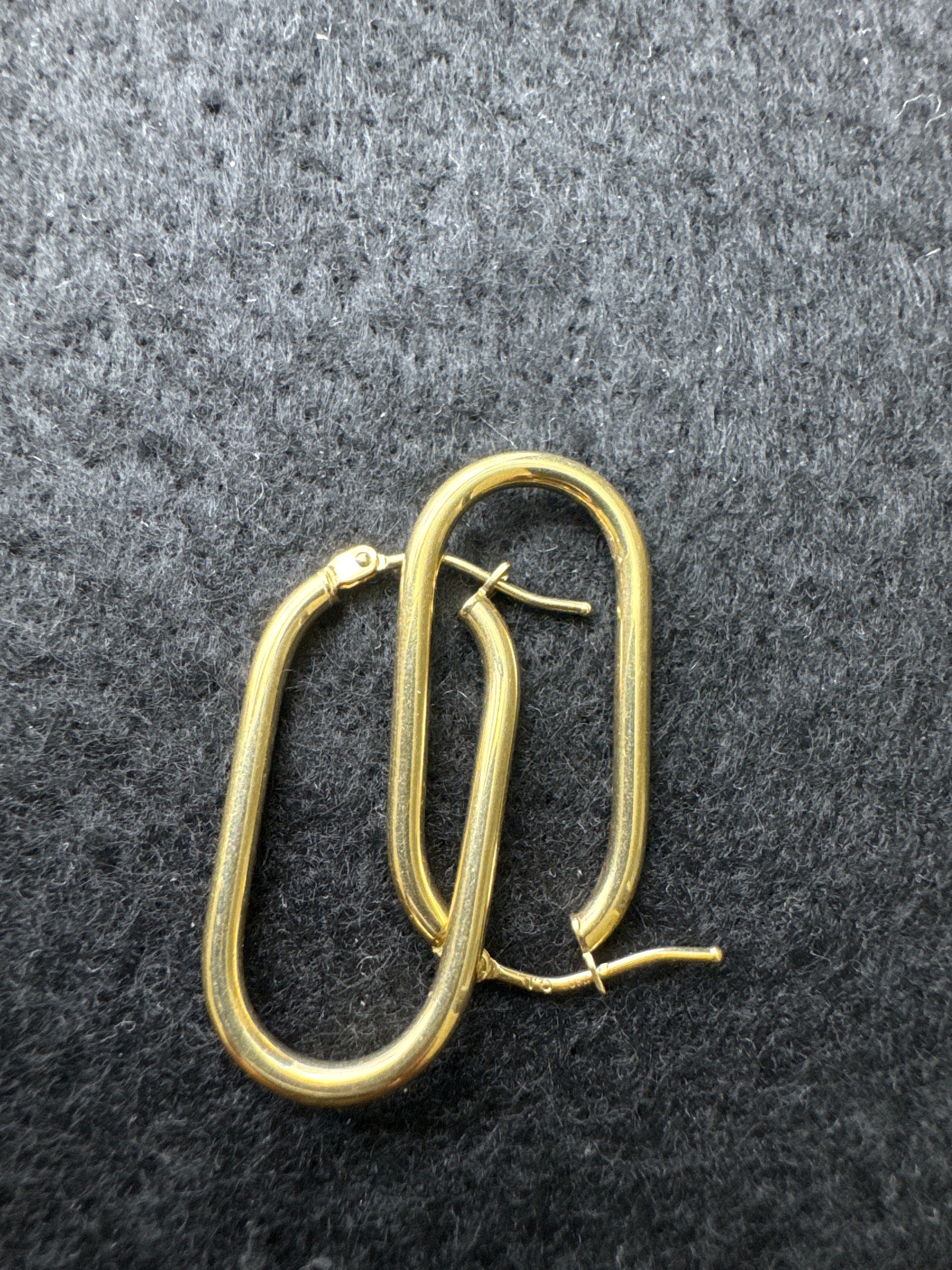 Aros Double-T Hoop 18k