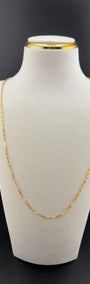 Paperclip Chain 18k, 50cm.