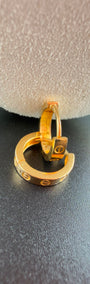 Double-C Hoop 18k