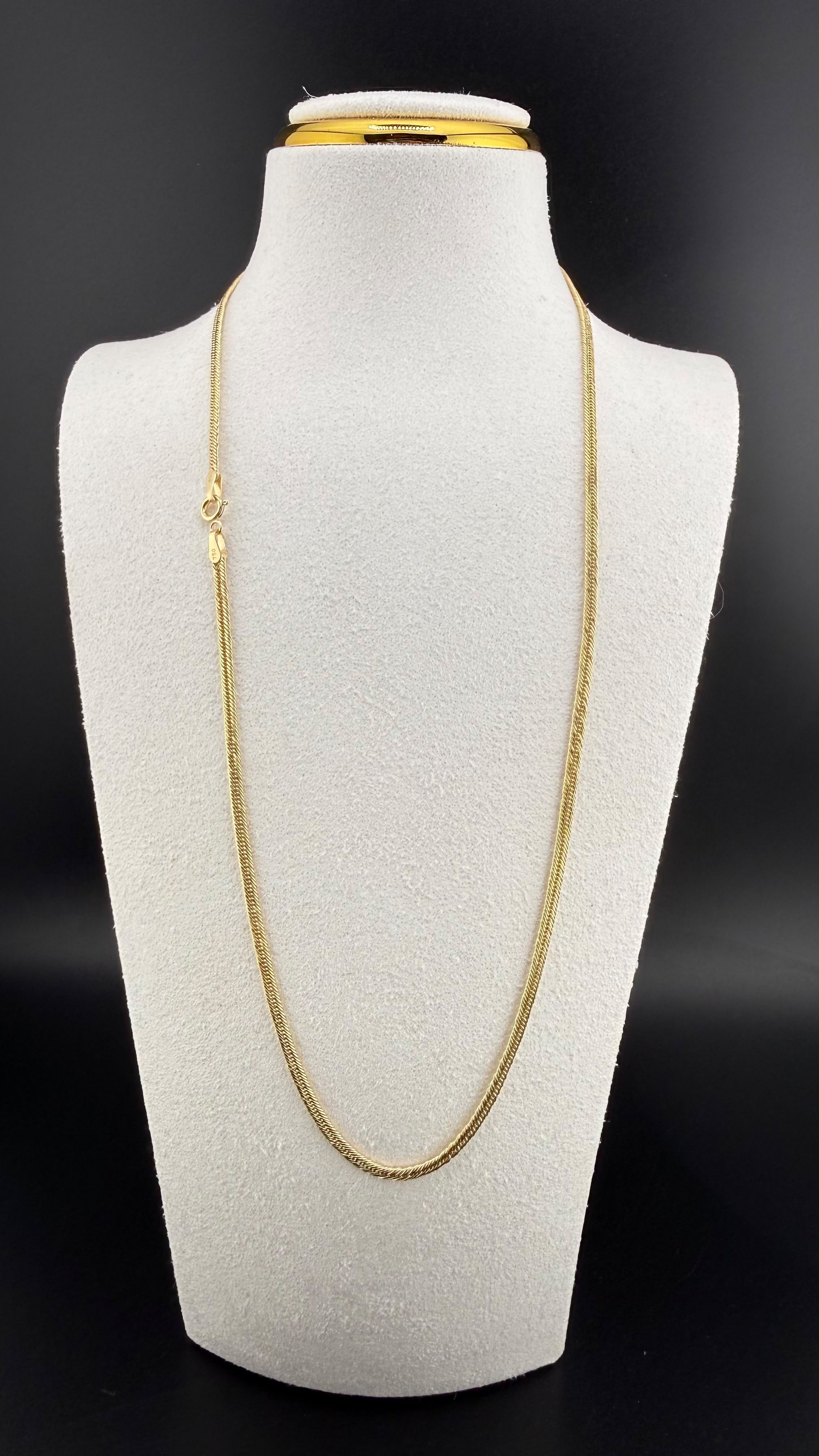 Herringbone Chain 18k,50cm.