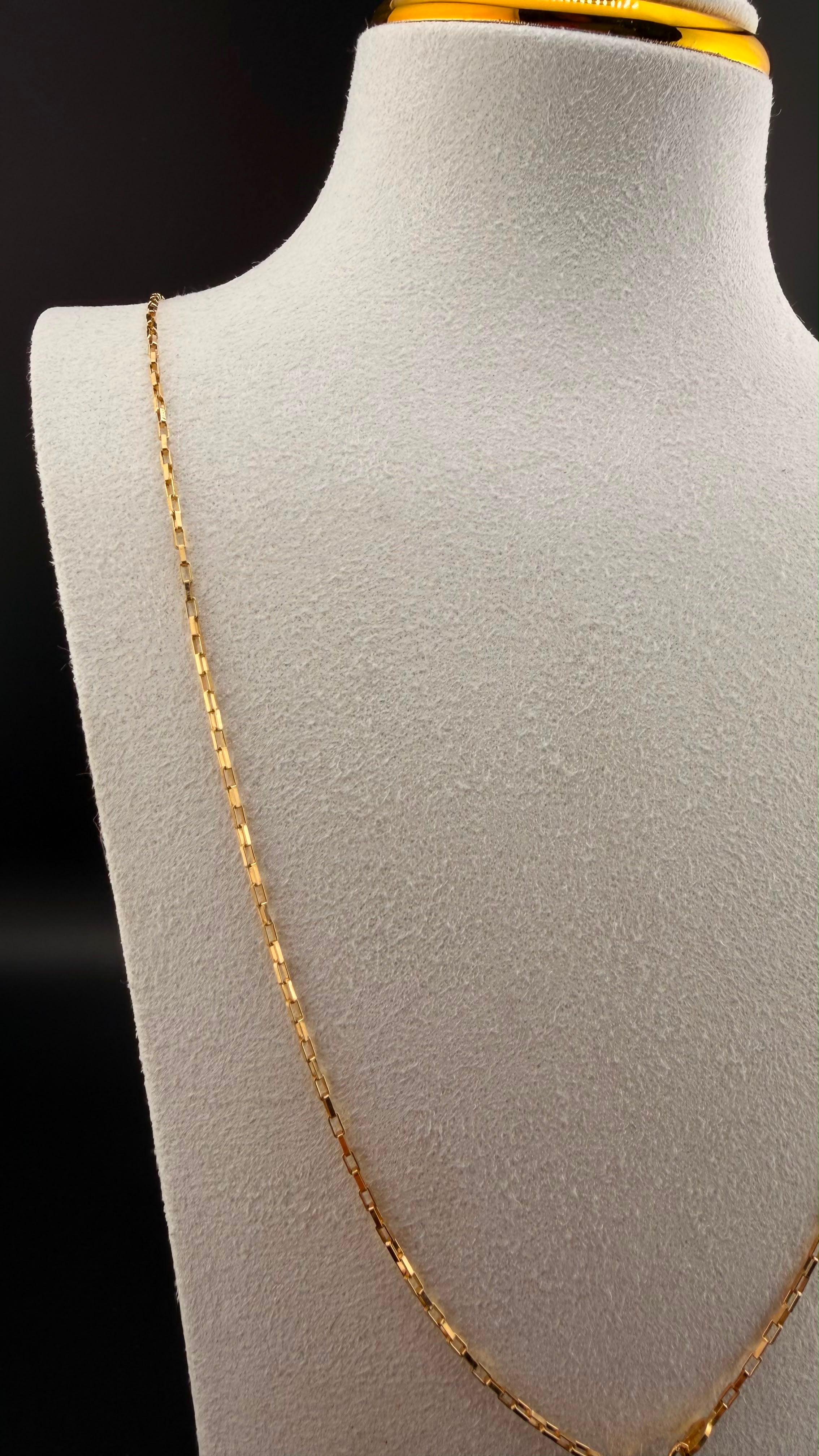 Link Chain 18k, 50cm.