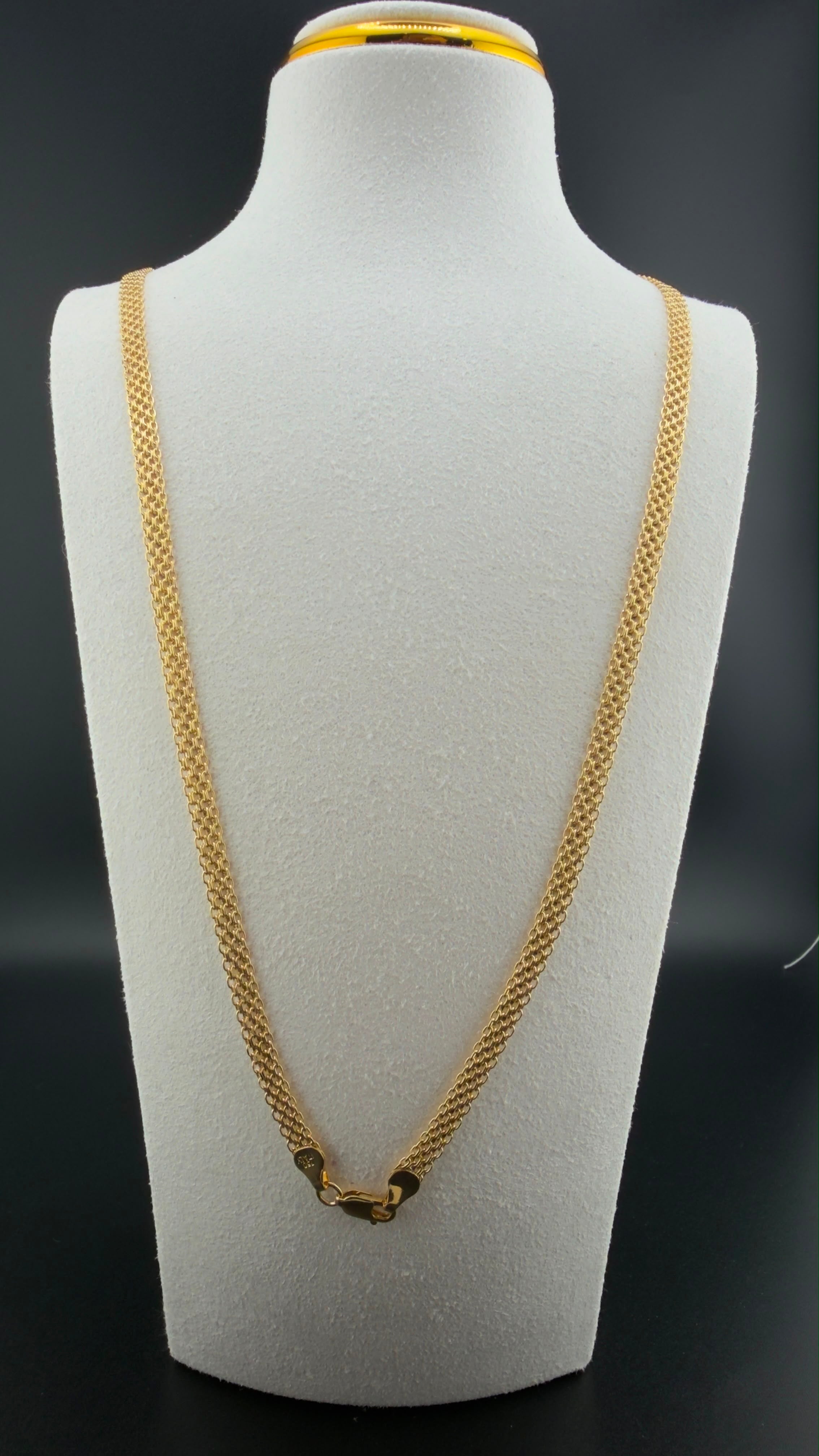 Bismarck Chain 18k, 60cm.