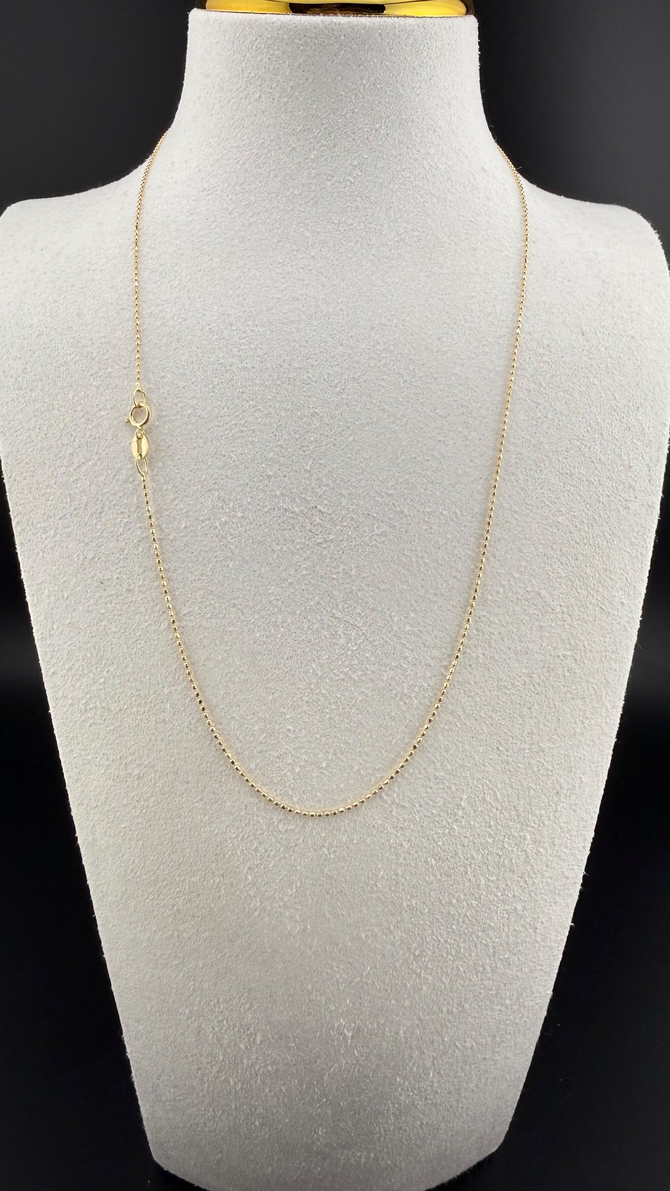 Military Style Chain 18k,40cm.