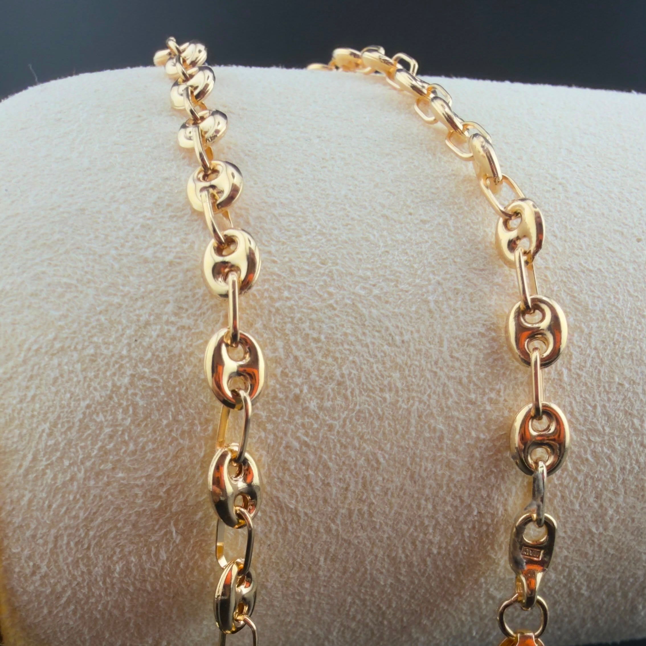 Double-G Bracelet 18k, 18cm.