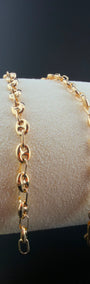 Double-G Bracelet 18k, 18cm.