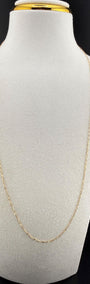Fine Cable Chain 18k,50cm.
