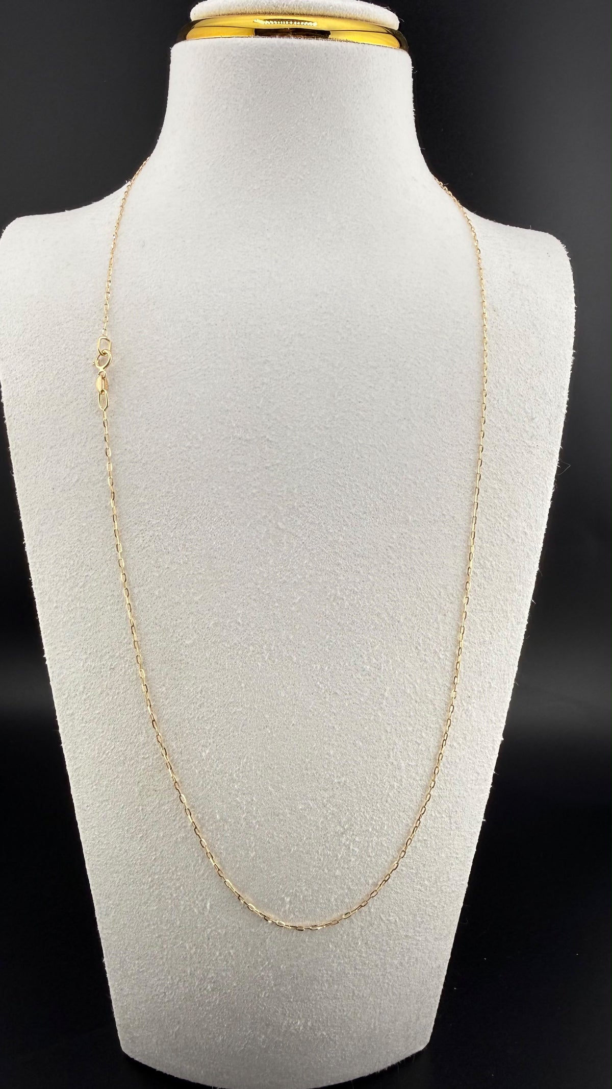 Fine Cable Chain 18k,50cm.