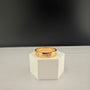 Double-C Ring 18k, #9.
