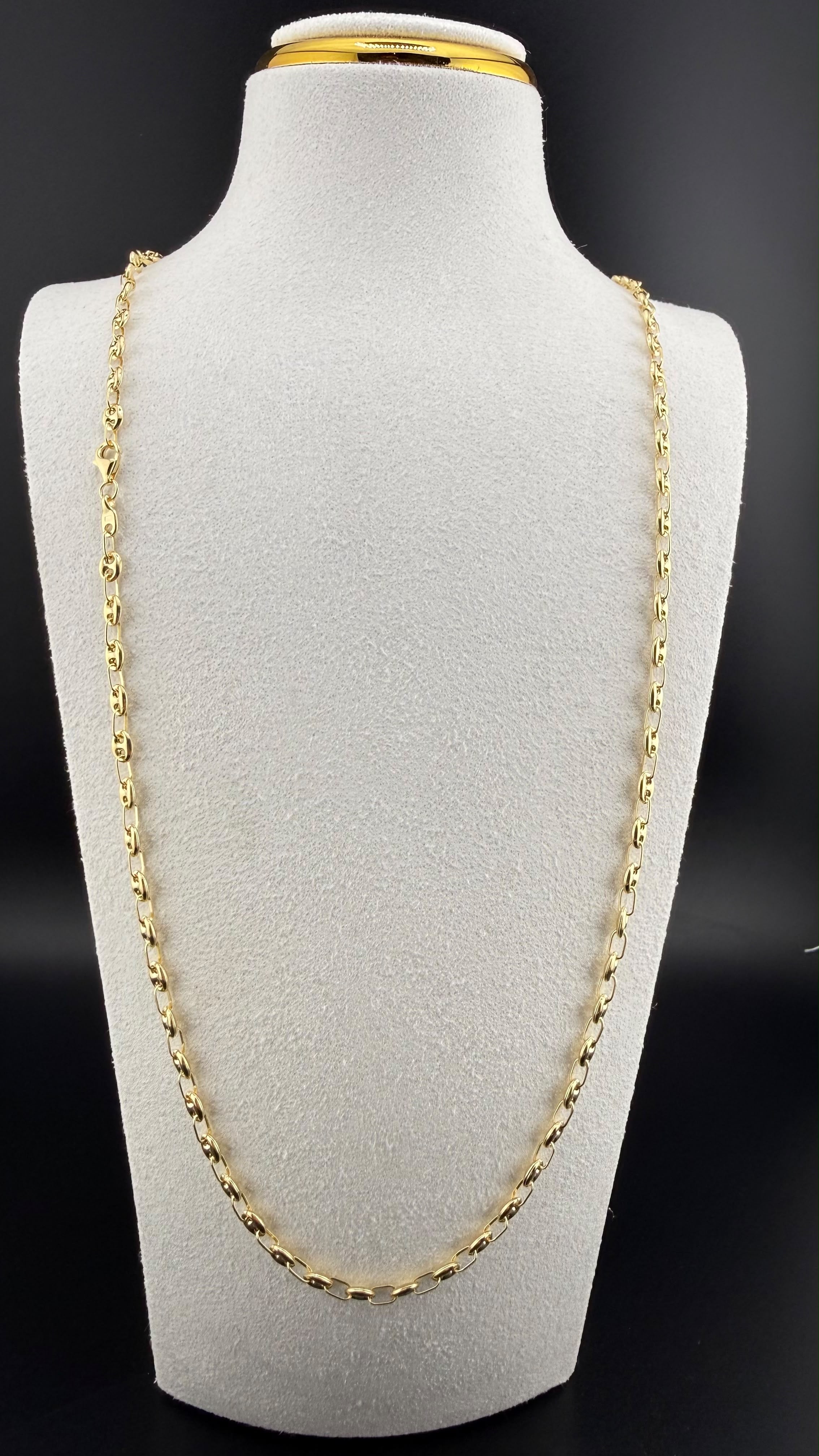 Double-G Chain 18k,60cm.