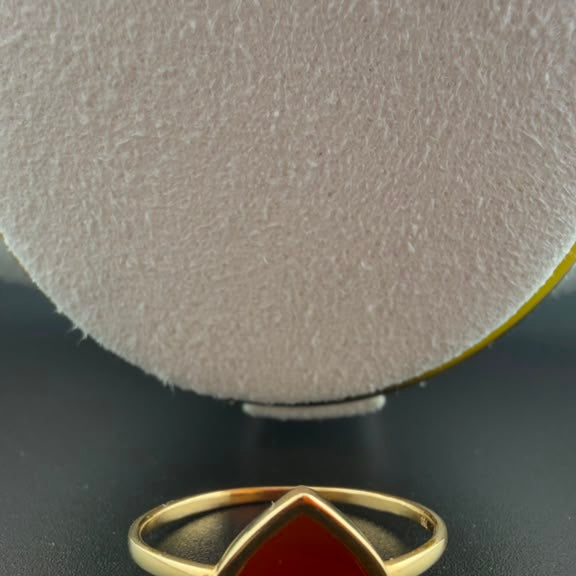 Red Heart Ring 18k, #6,7,8,9.
