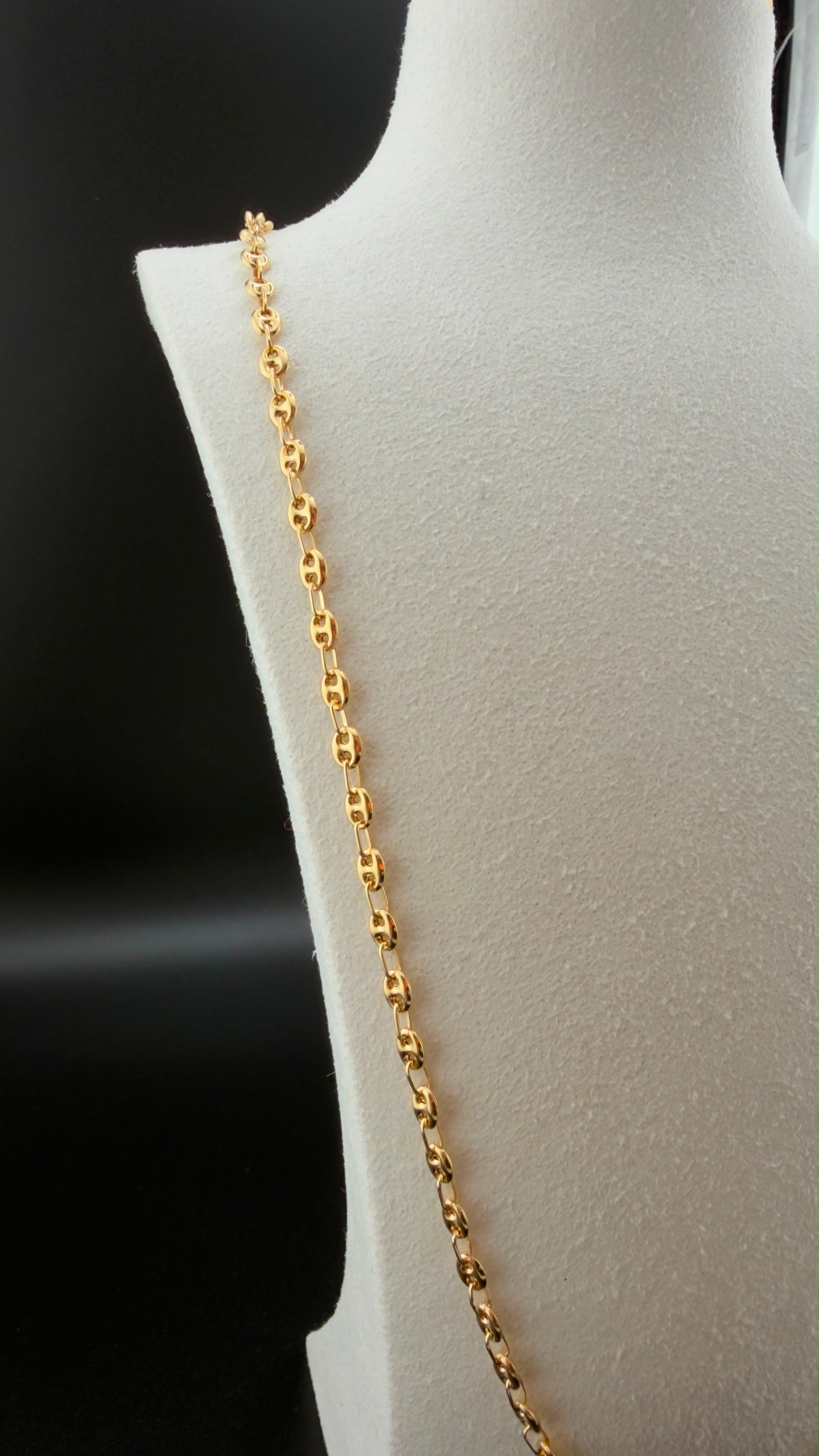 Double-G Chain 18k,60cm.