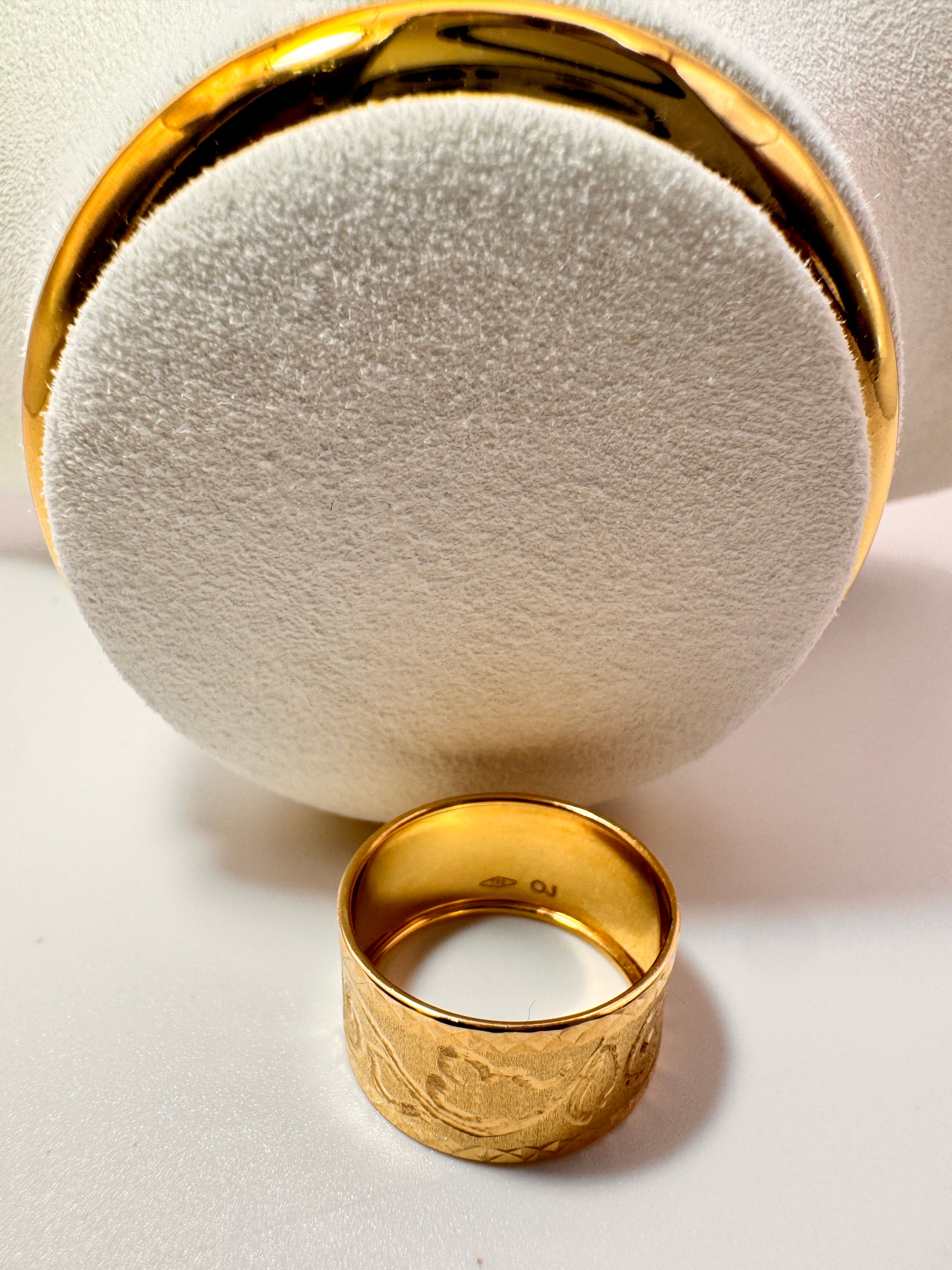 Chinese Ring 18k #8