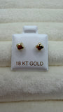 Flower Earrings 18k