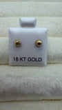 Cracked Earrings 18k