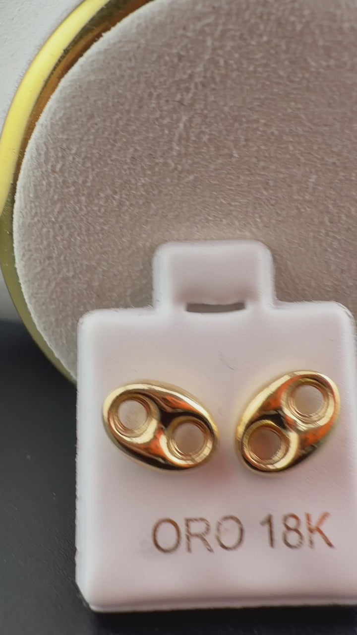Double-G Earrings 18k